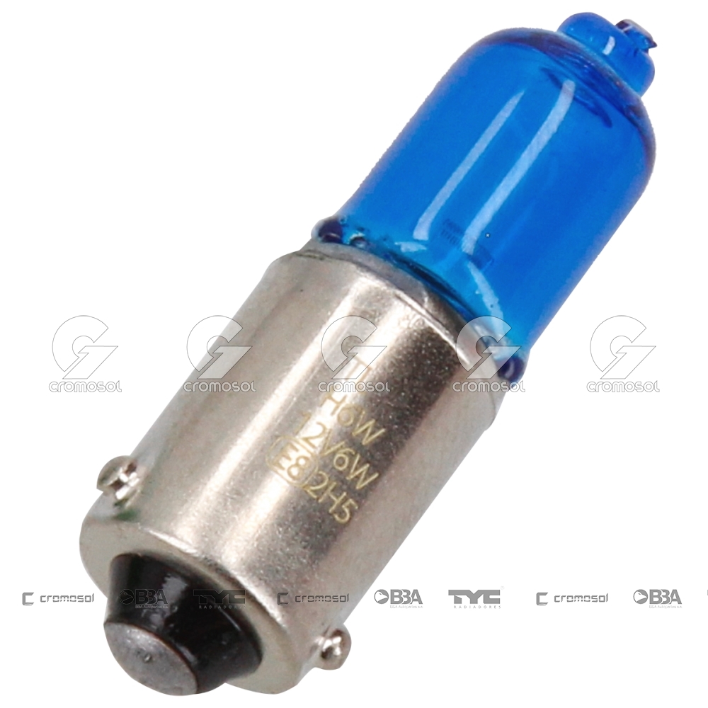 Lampara incandescente para Universal Universal Livianos 50/20 H6w 12v 6w (bax9s) blue