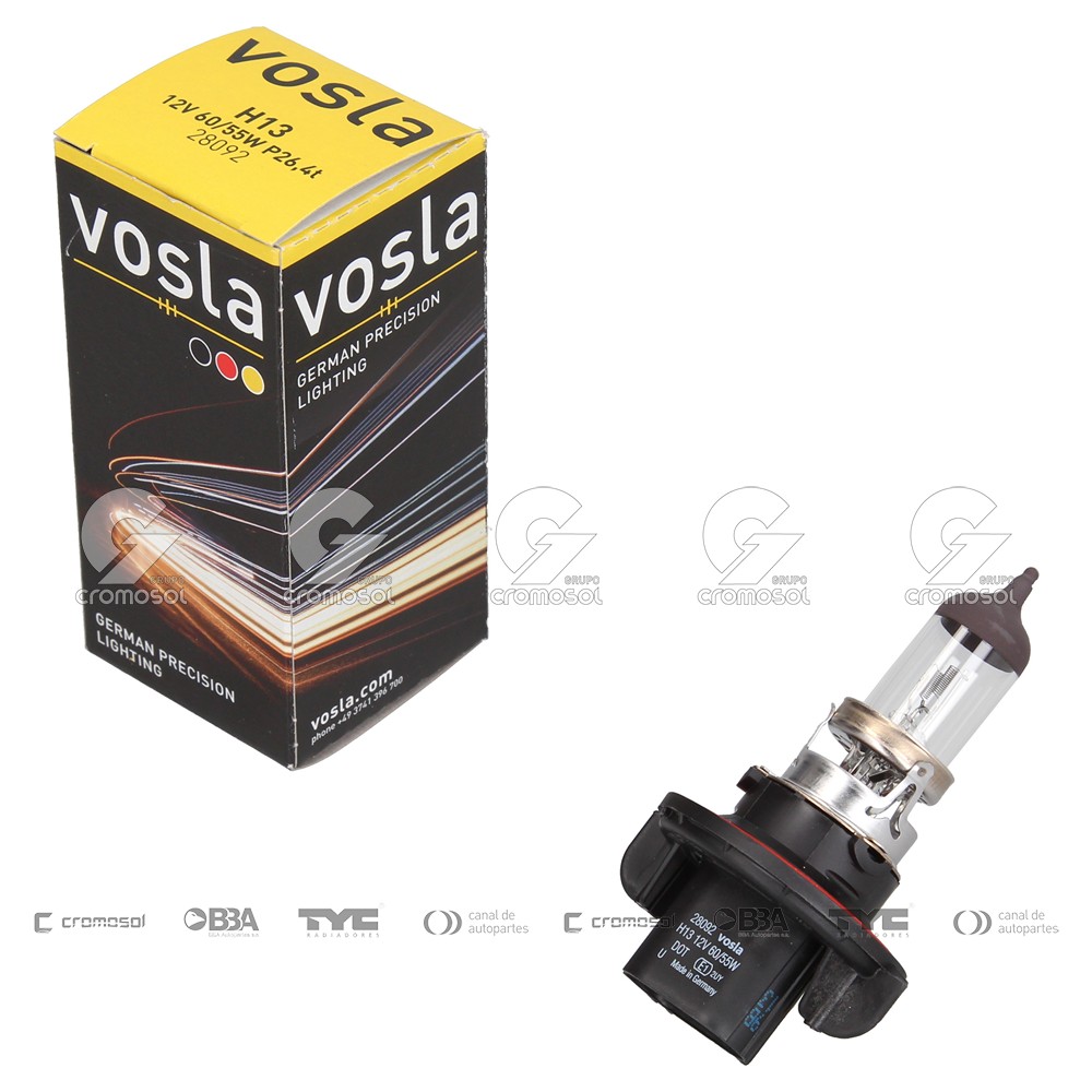 Lampara halogena para Universal Universal Livianos 50/20 H13/9008 12v 60/55w (p26,4t)