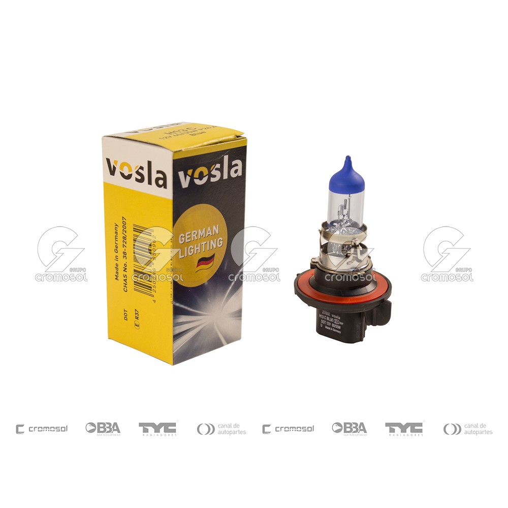Lampara halogena para Universal Universal Livianos 50/20 H13/9008 12v 60/55w (p26,4t) - blue