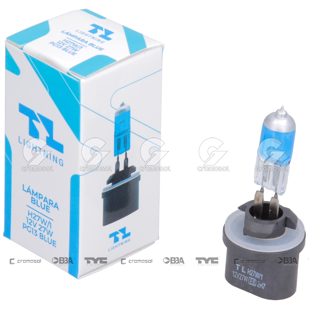 Lampara halogena para Universal Universal Livianos 50/20 H27w/1 12v 27w (pg13) blue