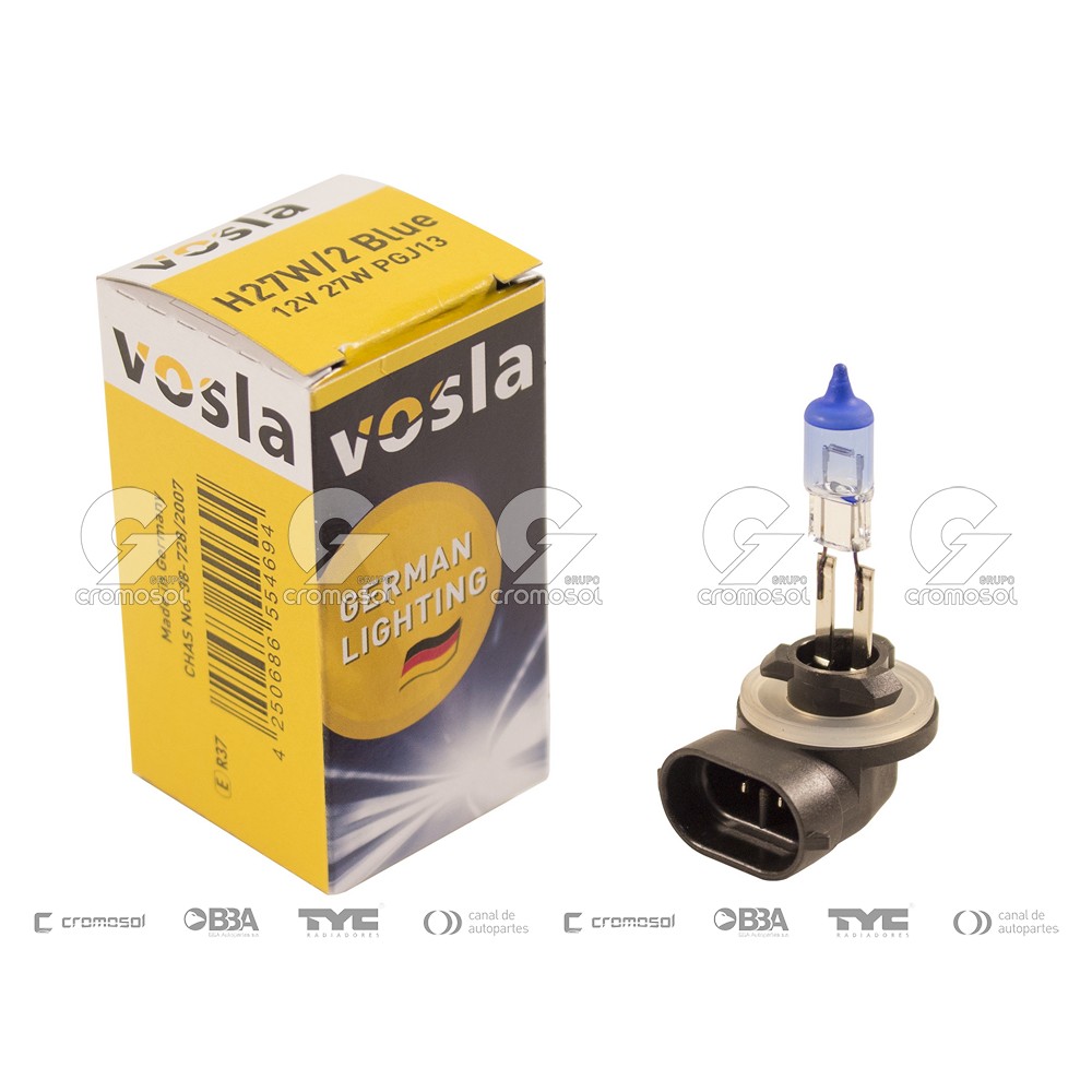 Lampara halogena para Universal Universal Livianos 50/20 H27w/2 12v 27w (pgj13) - blue