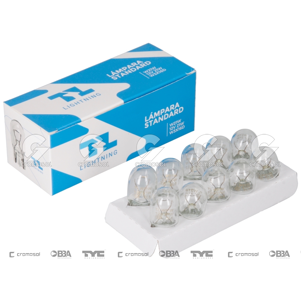 Lampara incandescente para Universal Universal Livianos 50/20 W21w 12v 21w (w3x16d)