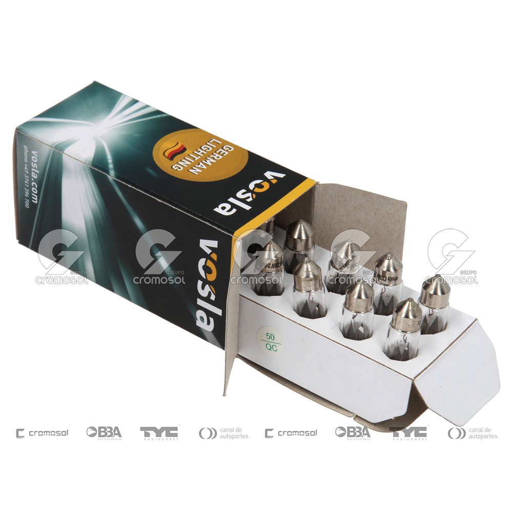 Lampara incandescente para Universal Universal Pesados 50/20 C5w (13844) 24v 5w (sv8.5)