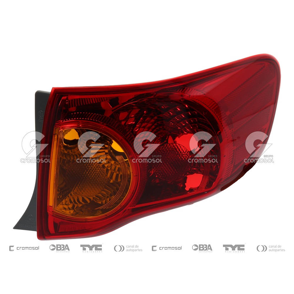 Faro trasero para Toyota Corolla 08-11 (Derecho)