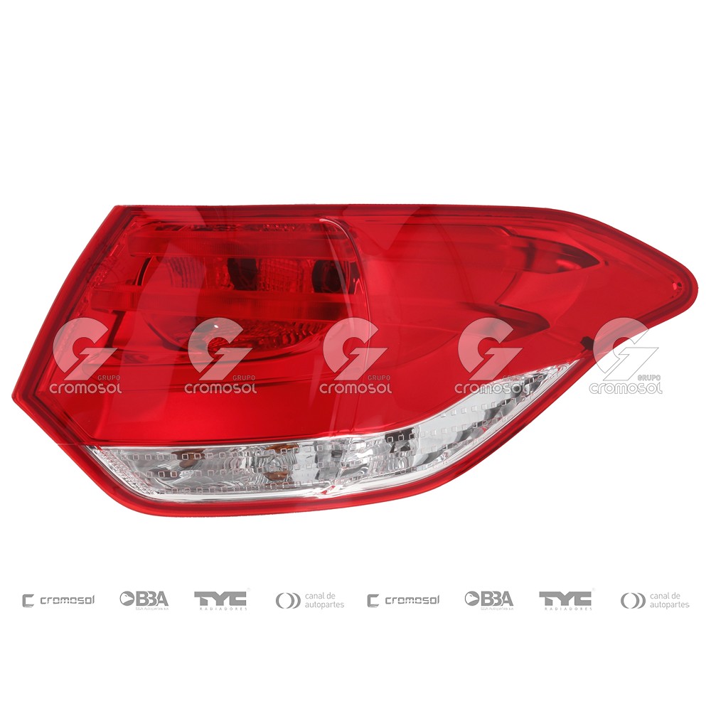 Faro trasero para Citroën C4 Lounge 14-18 (Derecho)