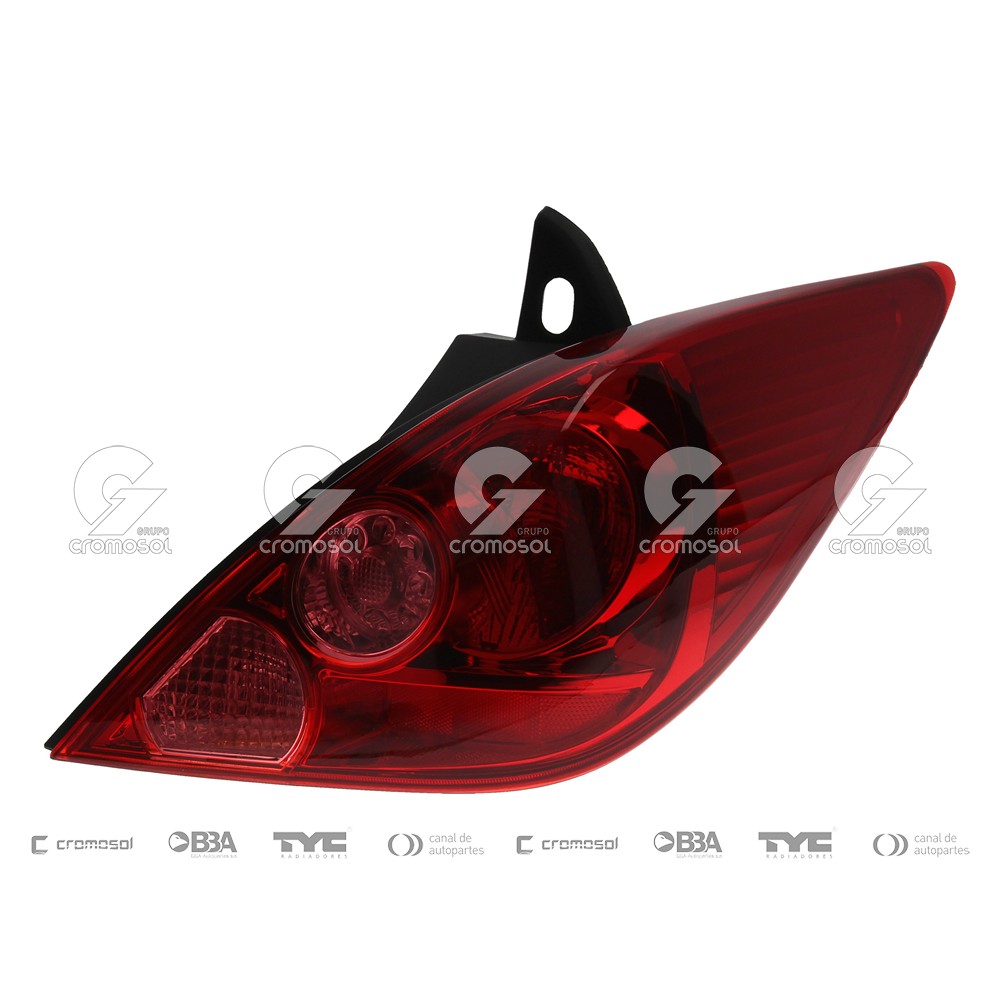 Faro trasero para Nissan Tiida (Derecho)