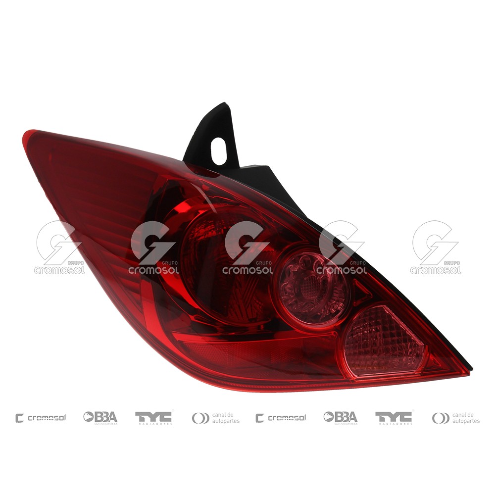 Faro trasero para Nissan Tiida (Izquierdo)