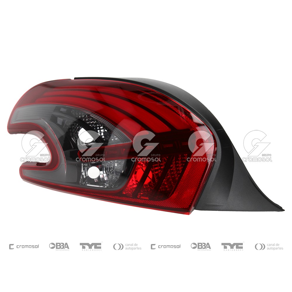 Faro trasero para Peugeot 208 16-19 (Izquierdo)