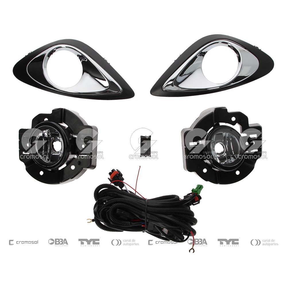 Faro auxiliar para Nissan March F1