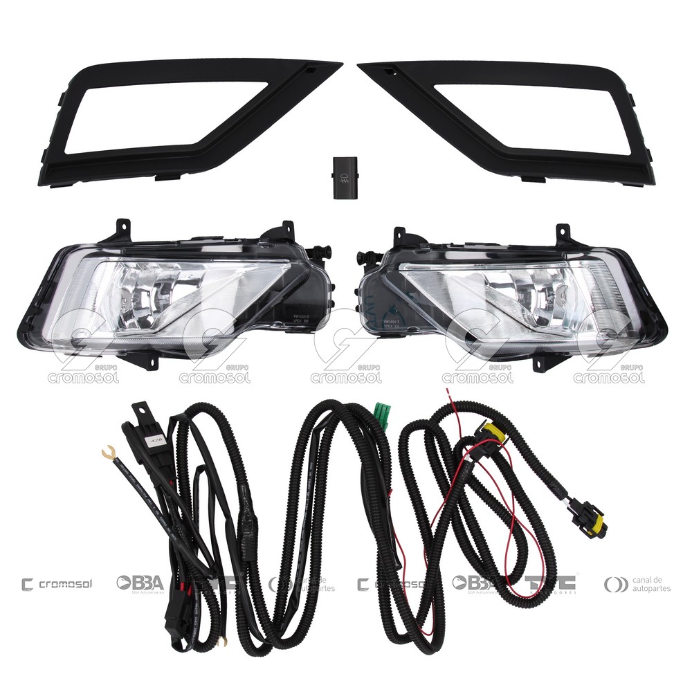 Faro auxiliar para Volkswagen Gol G8 Trend 19-23