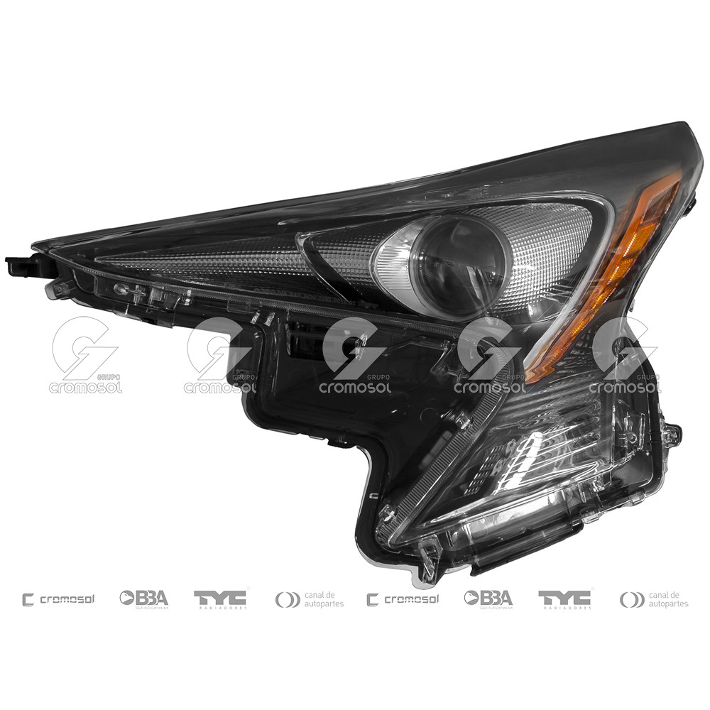 Optica para Toyota Prius 17-19 (Izquierdo)