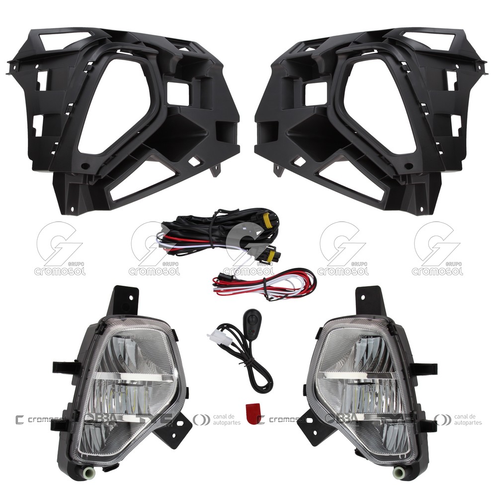 Faro auxiliar para Volkswagen Nivus 21-23