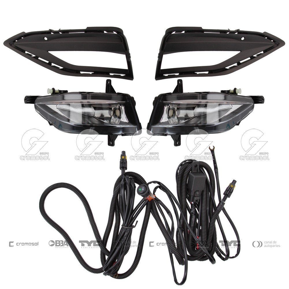 Faro auxiliar para Volkswagen Vento G7 18-22