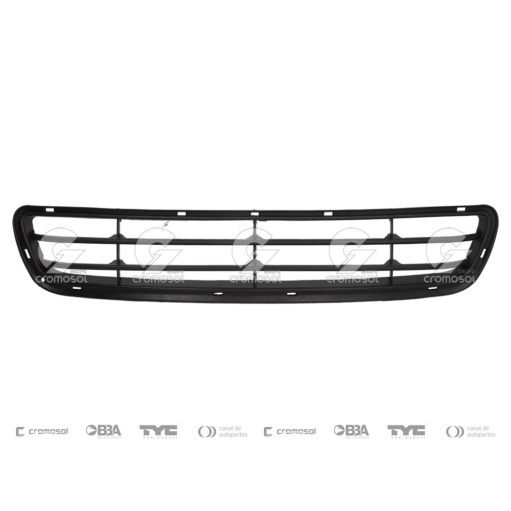 Rejilla/grilla central para Fiat Palio F2 04-17
