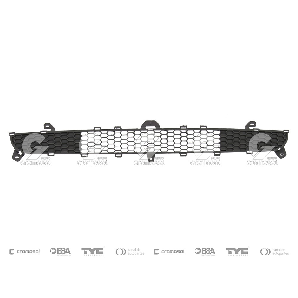 Rejilla/grilla central para Fiat Palio F4-326 12-18
