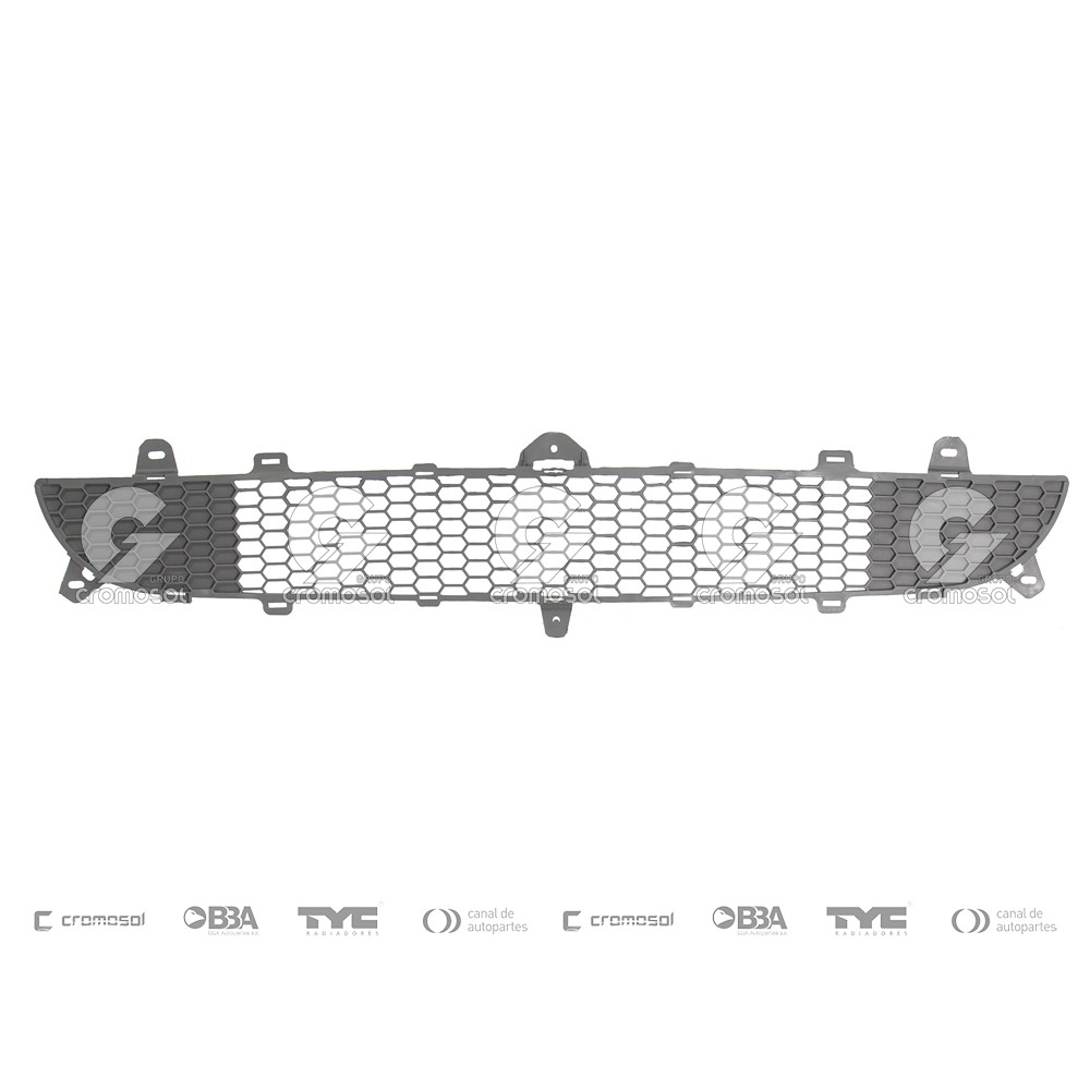 Rejilla/grilla central para Fiat Palio F4-326 12-18