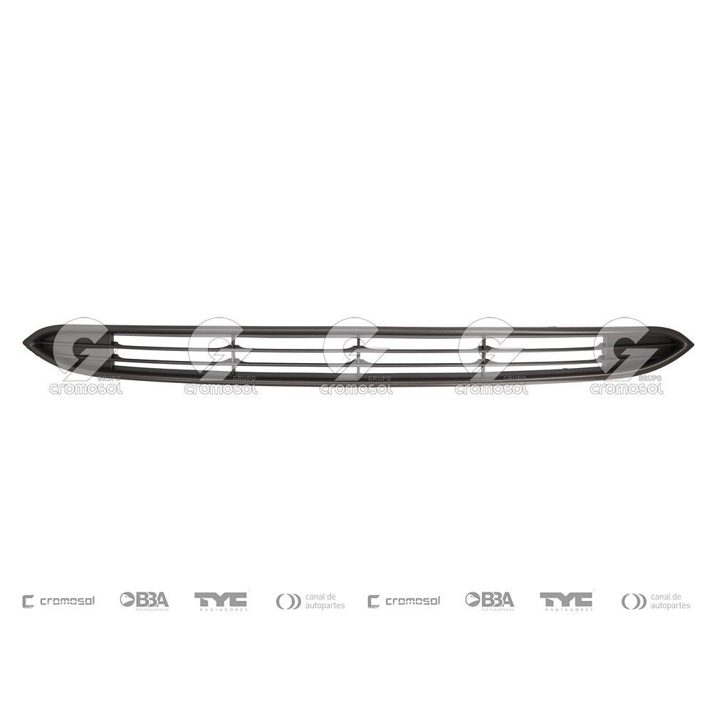 Rejilla/grilla central para Fiat Punto F2 12-15