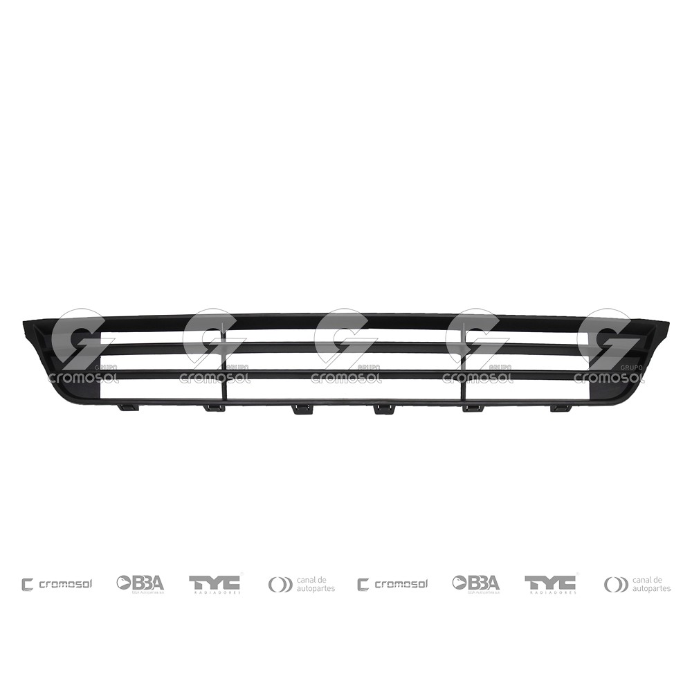Rejilla/grilla central para Fiat Grand Siena 12-18
