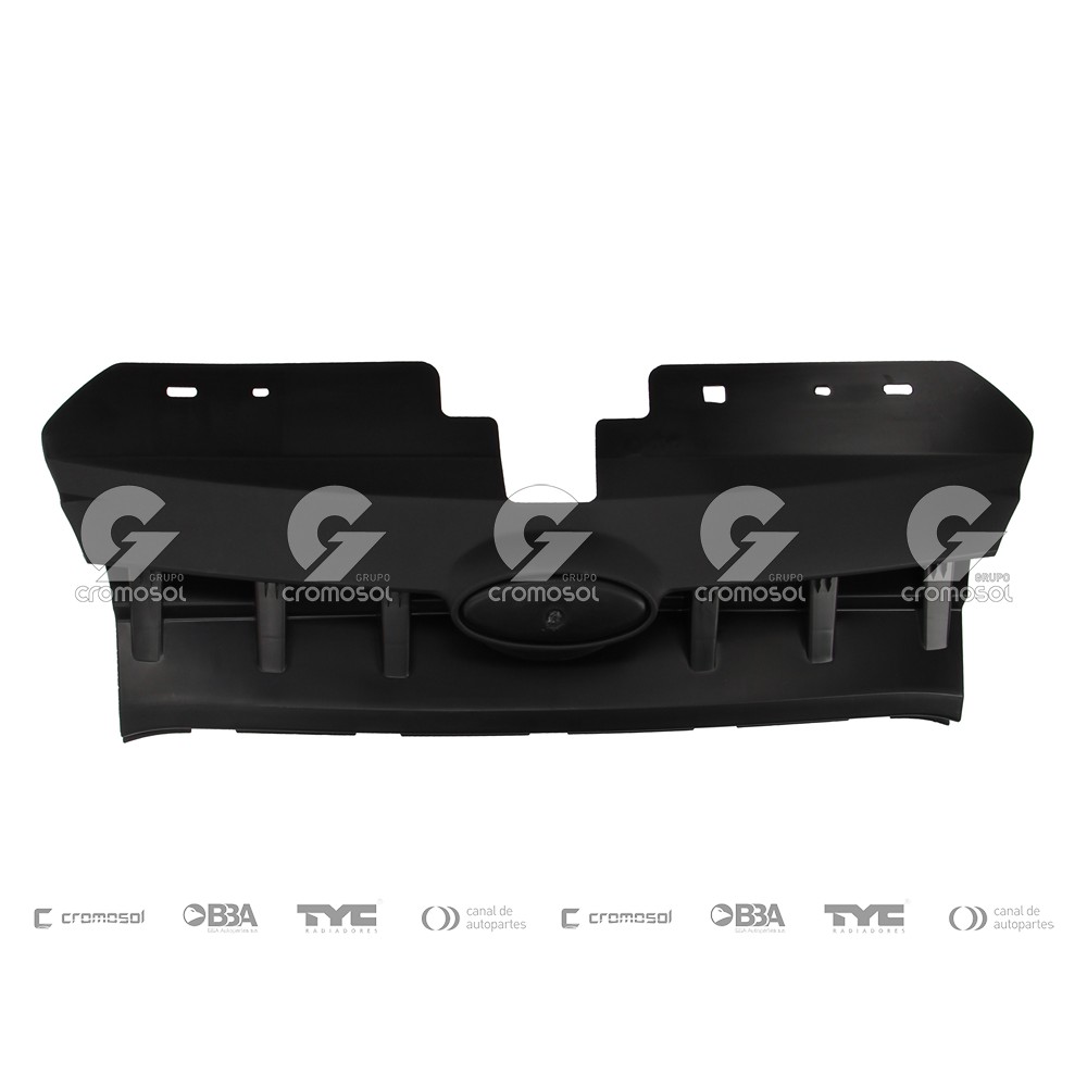 Rejilla central para Ford Fiesta MK6-One 10-13
