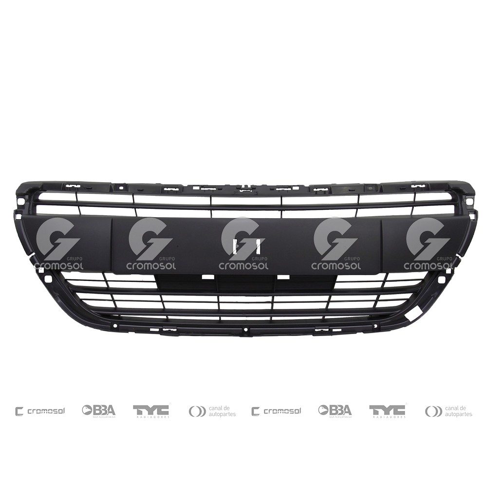 Rejilla central para Peugeot 208 16-19