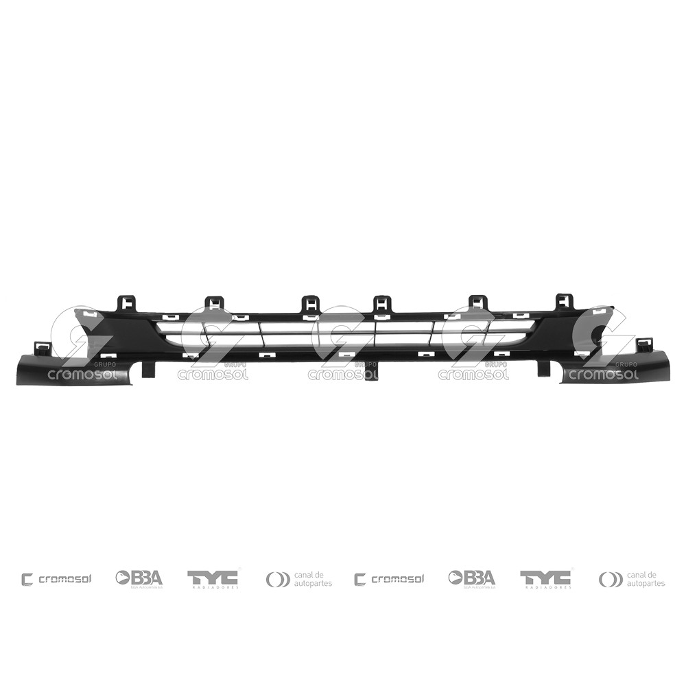 Rejilla/grilla central para Peugeot 208 16-19