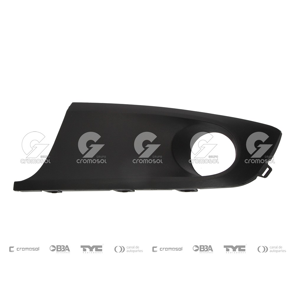 Rejilla/grilla lateral para Volkswagen Fox G2 10-15 (Izquierdo)