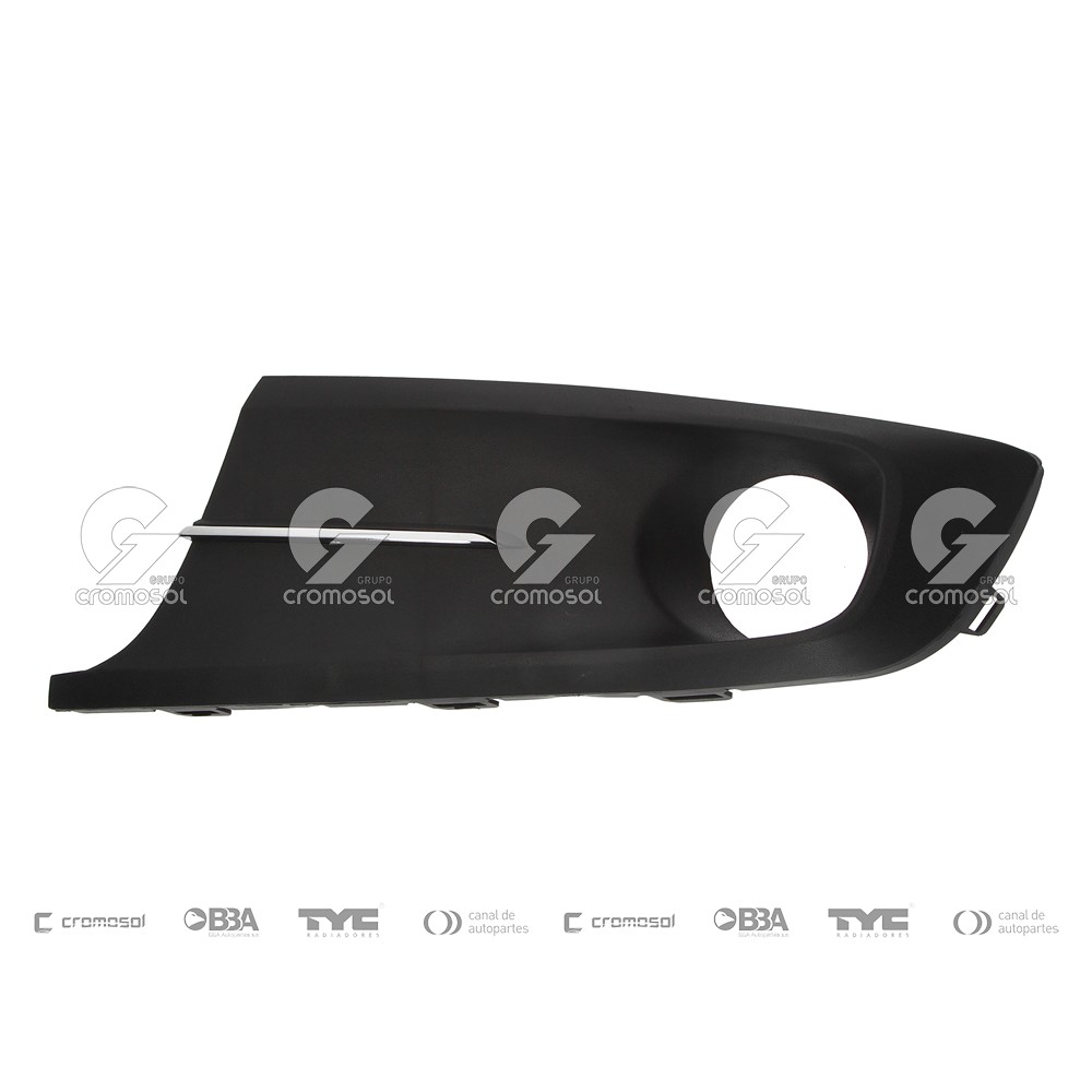 Rejilla/grilla lateral para Volkswagen Fox G2 10-15 (Izquierdo)