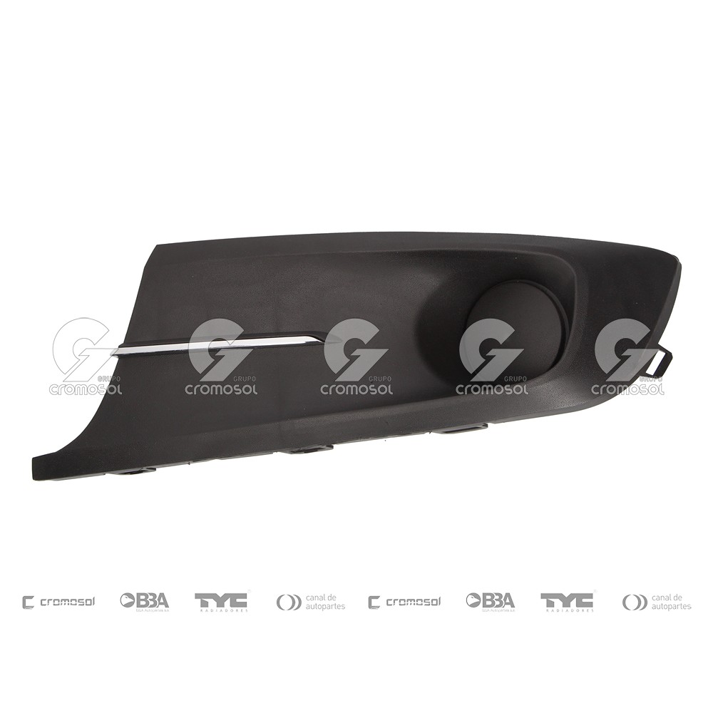 Rejilla/grilla lateral para Volkswagen Fox G2 10-15 (Izquierdo)