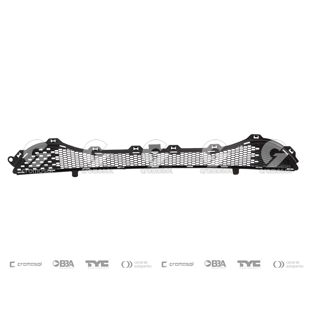 Rejilla/grilla central para Peugeot 208 13-16