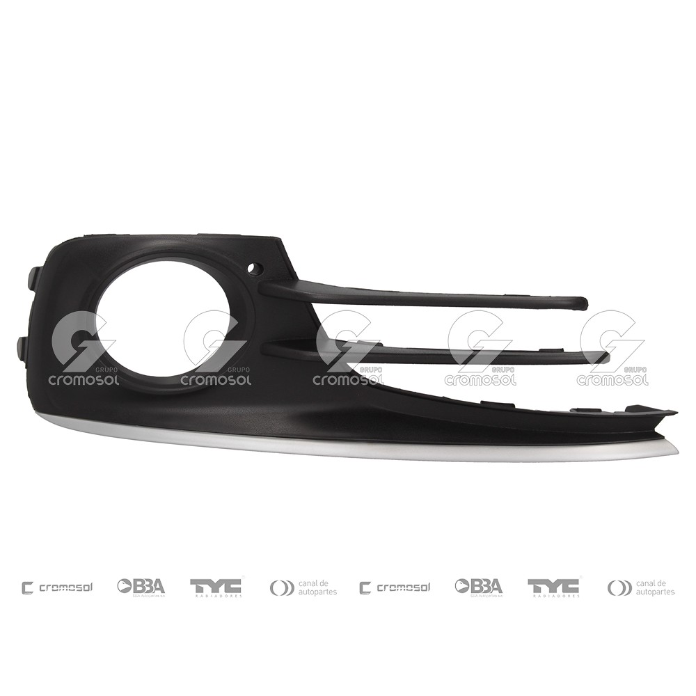 Rejilla/grilla lateral para Volkswagen Fox G3 15-19 (Derecho)
