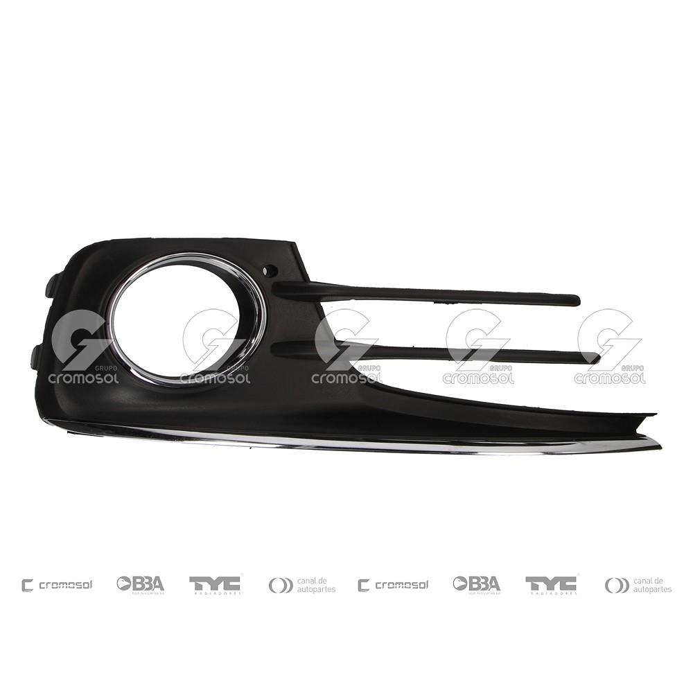Rejilla/grilla lateral para Volkswagen Fox G3 15-19 (Derecho)