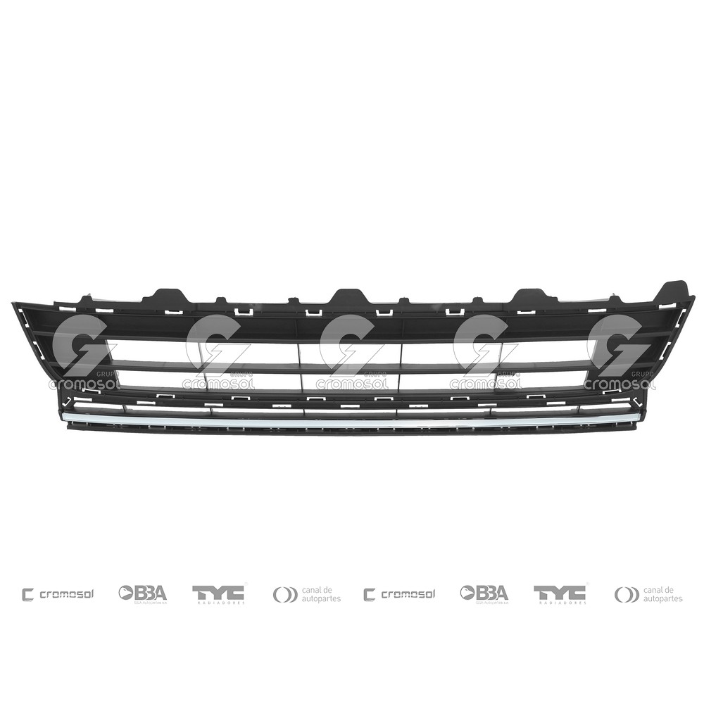 Rejilla/grilla central para Volkswagen Fox G3 15-19