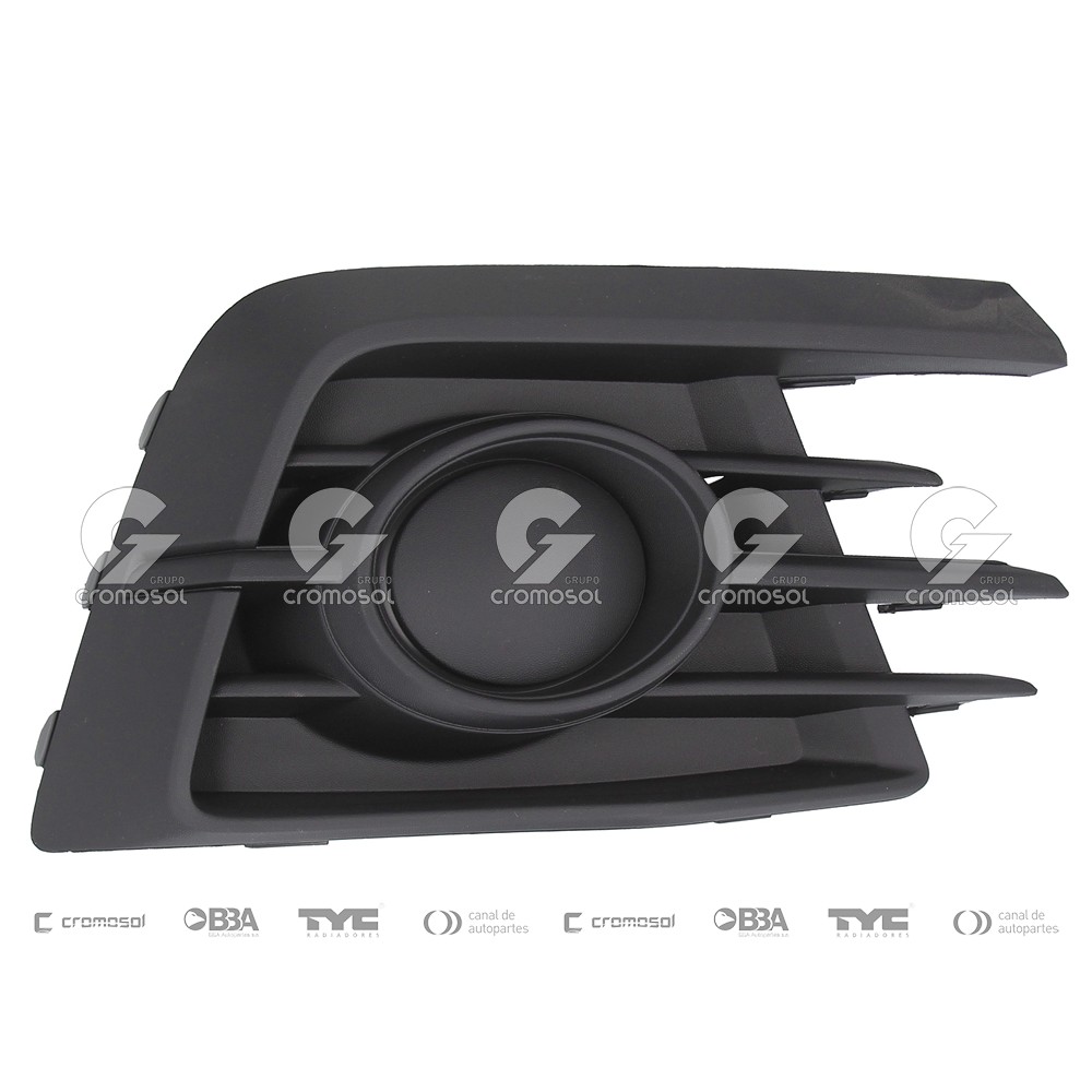 Rejilla/grilla lateral para Volkswagen Gol G7 Trend 16-19 (Derecho)