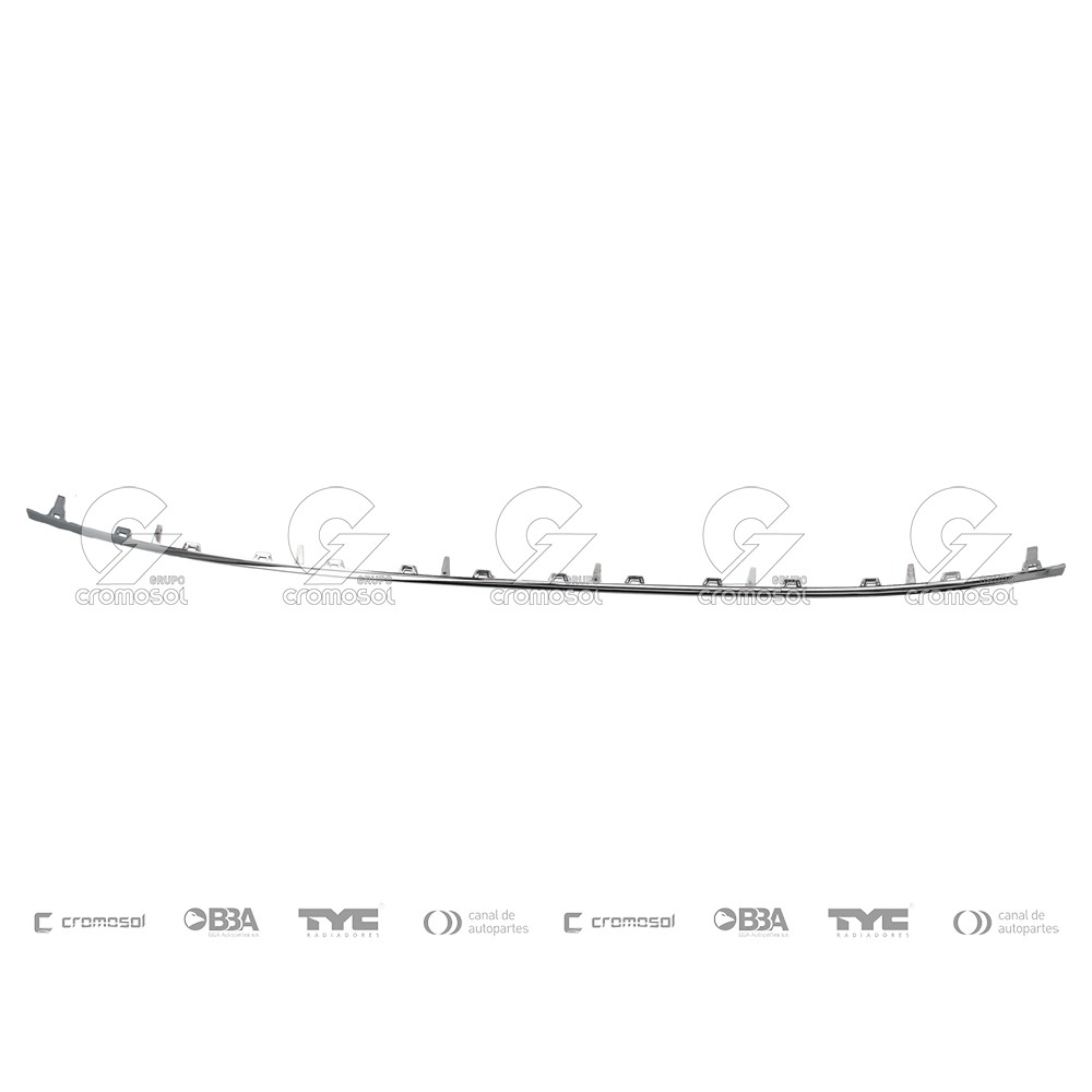 Moldura rejilla para Volkswagen Gol G7 Trend 16-19