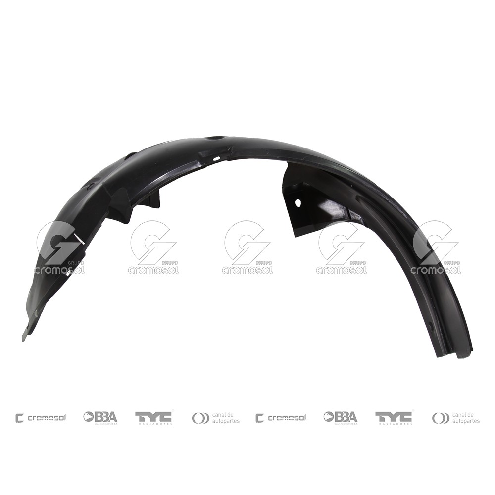 Guardaplast delantero para Ford Fiesta MK6-I 02-07 (Izquierdo)