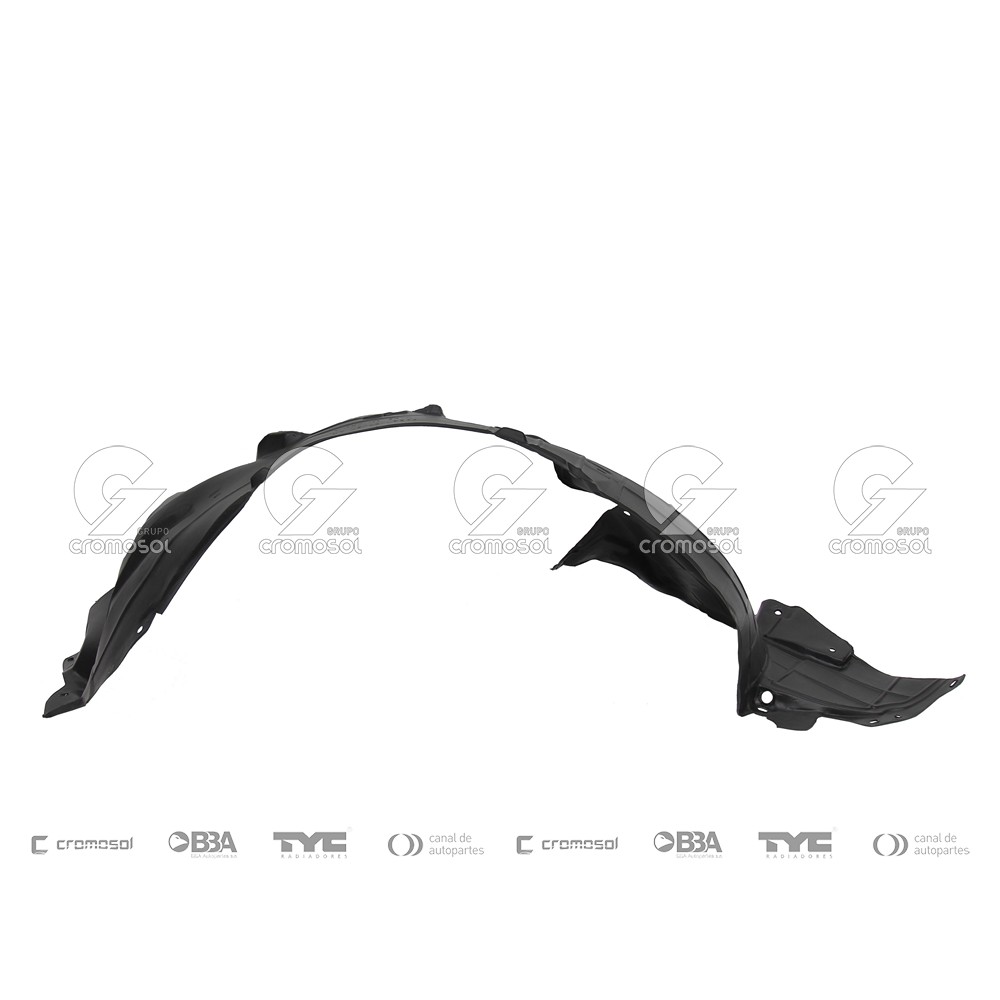 Guardaplast delantero para Nissan Tiida (Derecho)
