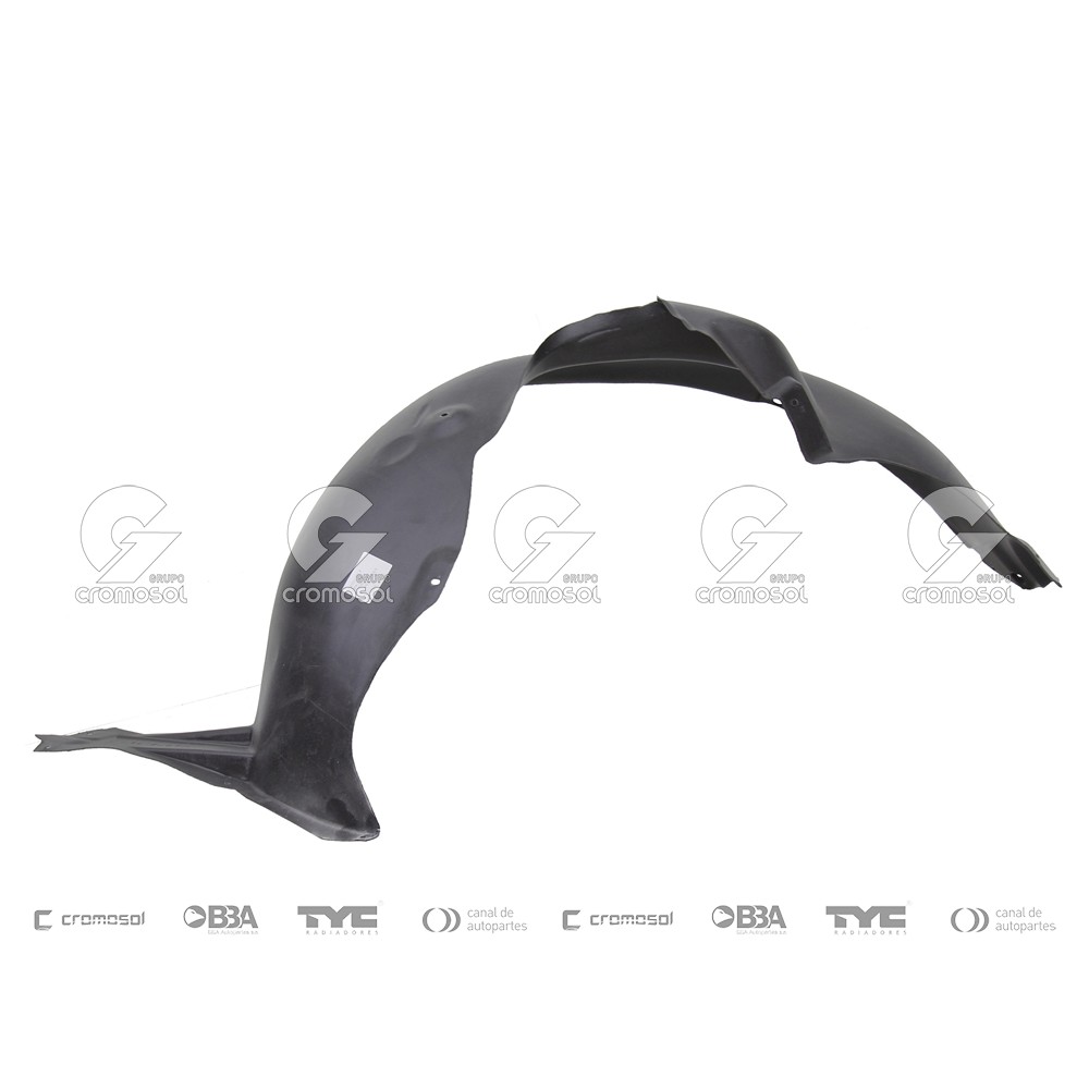 Guardaplast delantero para Volkswagen Crossfox G3 15-17 (Derecho)