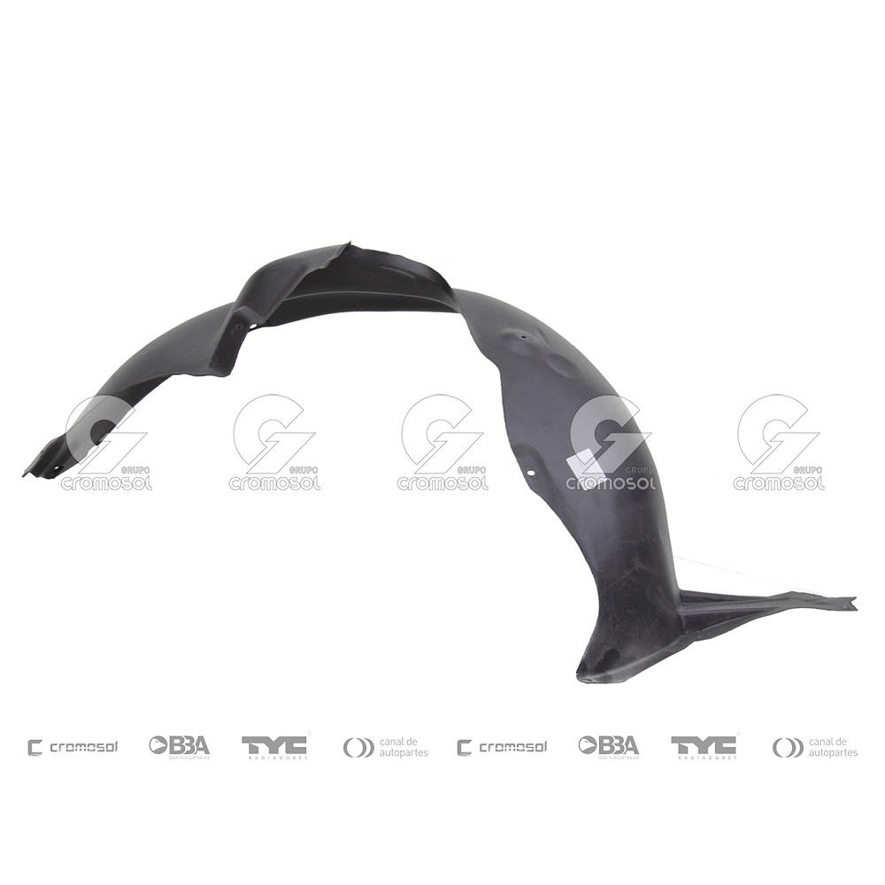 Guardaplast delantero para Volkswagen Crossfox G3 15-17 (Izquierdo)