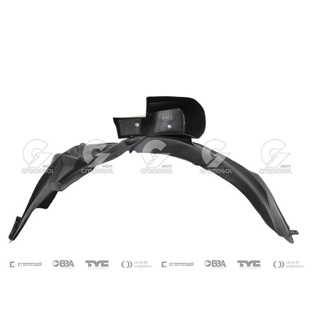 Guardaplast delantero para Fiat Argo 17-24 (Izquierdo)