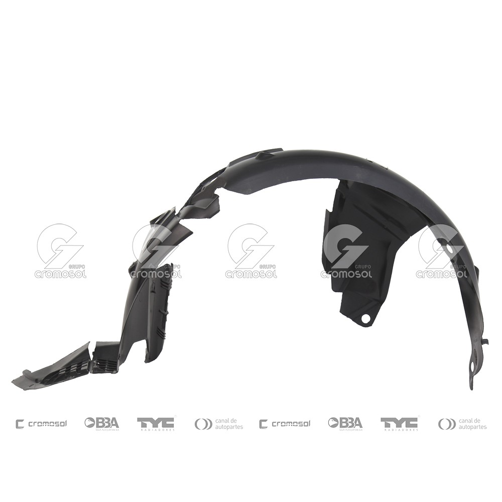 Guardaplast delantero para Renault Clio Mio 12-16 (Izquierdo)