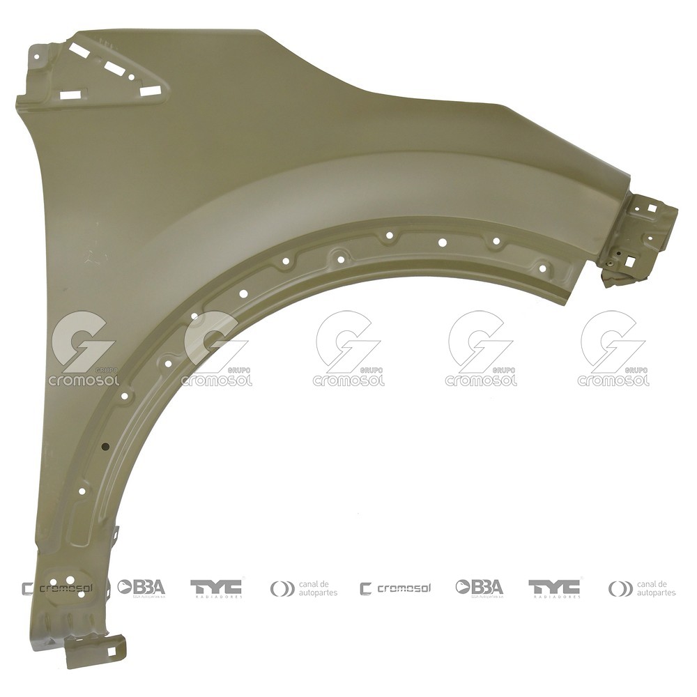 Guardabarro delantero para Renault Captur 17-19 (Derecho)