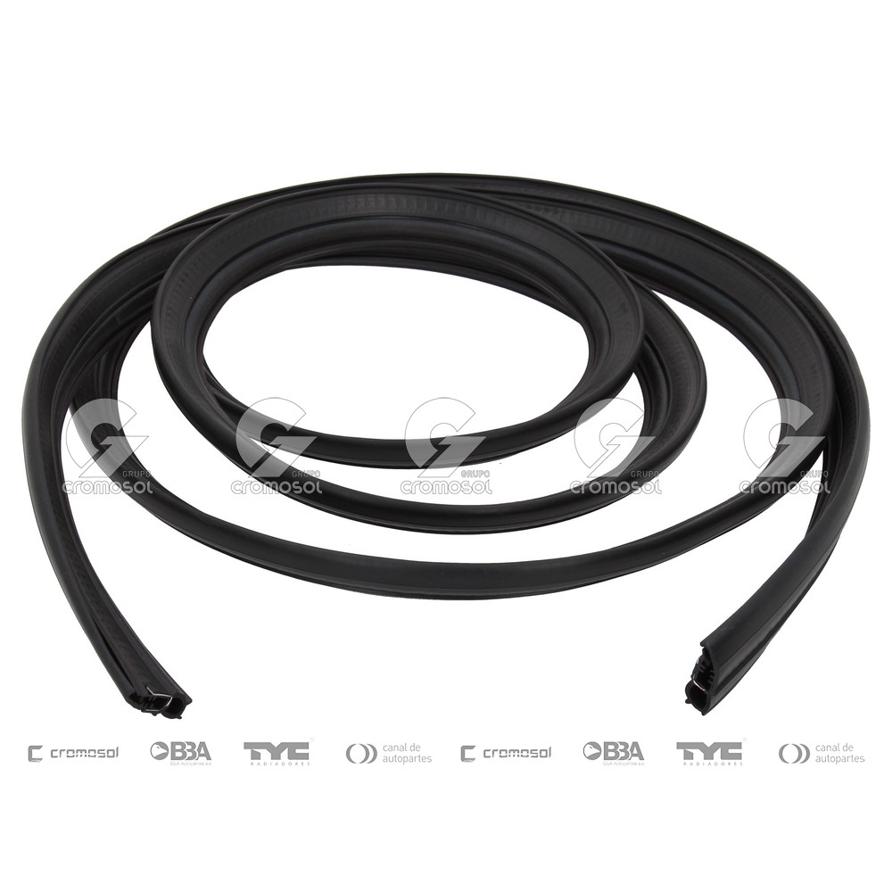 Burlete de porton/baul para Fiat Uno F1 88-91