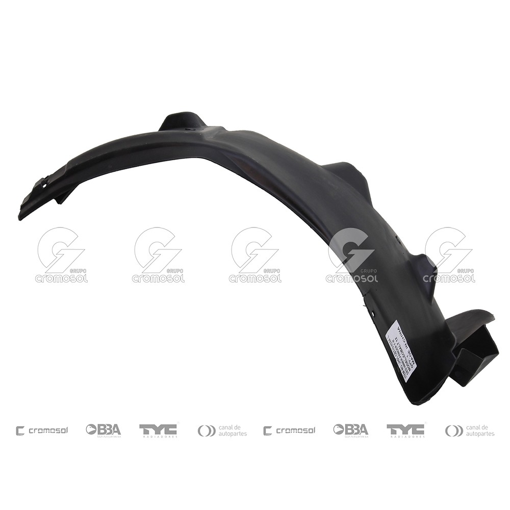 Guardaplast delantero para Chevrolet Cobalt F1 13-16 (Izquierdo)