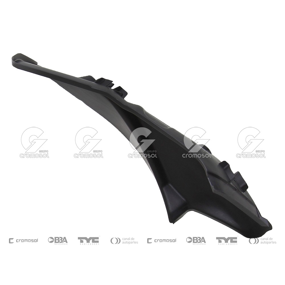 Guardaplast trasero para Renault Logan F3-I 14-18 (Izquierdo)