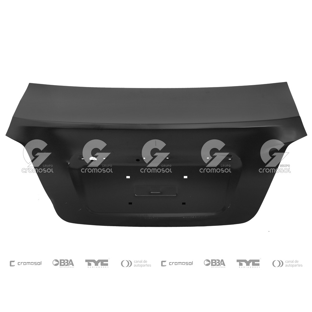 Tapa de baul para Chevrolet Sonic Sedán 12-17