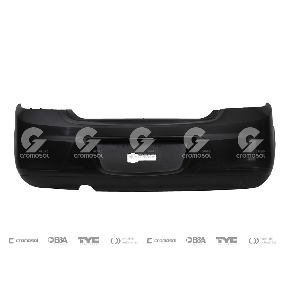 Paragolpe trasero para Chevrolet Onix F1 13-16