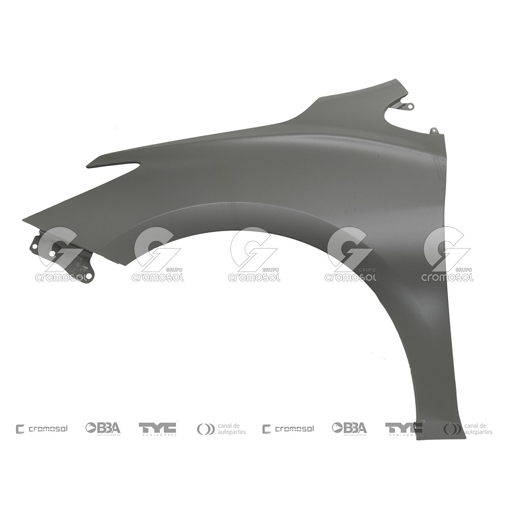 Guardabarro delantero para Chevrolet Cruze F4 16-22 (Izquierdo)