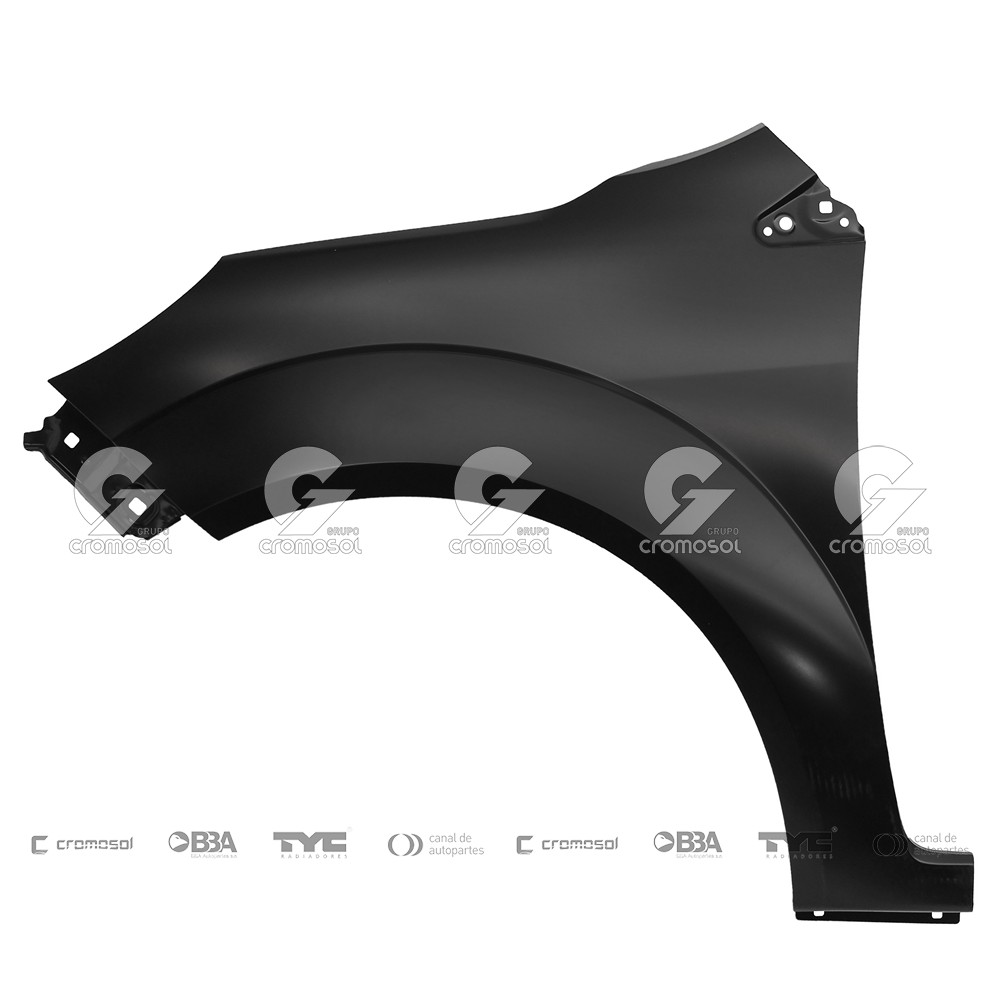 Guardabarro delantero para Ford Fiesta MK6-One 10-13 (Izquierdo)