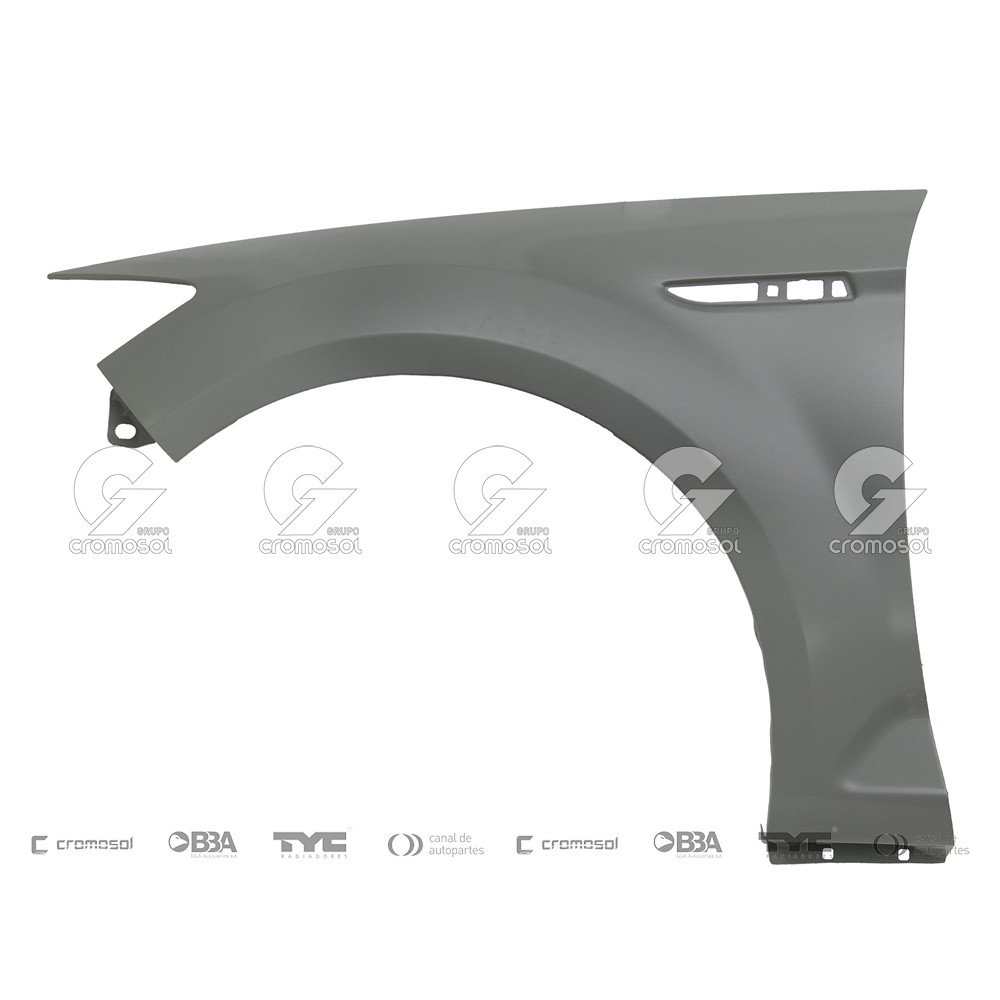 Guardabarro delantero para Ford Mondeo MK4 08-14 (Izquierdo)