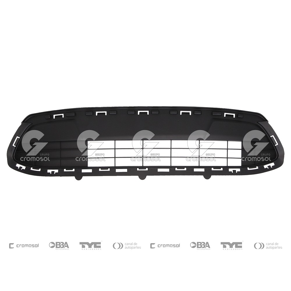 Rejilla/grilla central para Ford Fiesta MK7-I (KD) 11-13